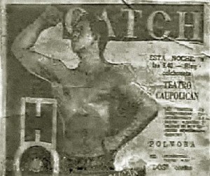 Mister Chile, en un afiche de 1960. Foto: urbatorium.blogspot.com