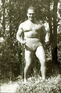 Diego Torres, el Tarzán chileno en su época de gloria en 1960. Foto: urbatorium.blogspot.com